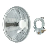 Wkład lampy przód SIMSON S51, S70 Halogen H4 /MZA/ gładkie szkło
