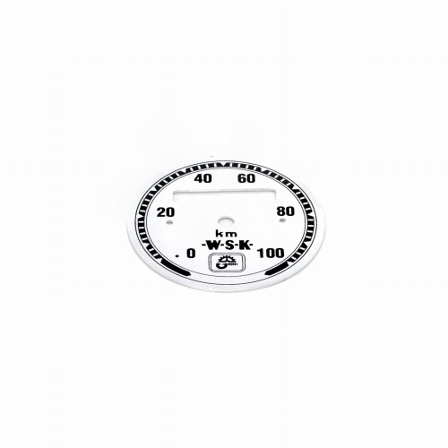 Tarcza licznika WSK 55mm biała