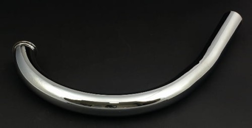 Kolanko tłumika SHL 175 M11 chrom /DeLux/