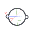 W1060w - Uszczelka WSK125 pokrywki gaźnika PL I-gat.png
