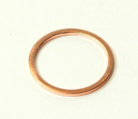 Uszczelka ROMET 2b. kolanka miedziana pełna /PL/