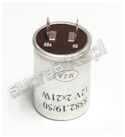 Przerywacz kierunkowskazów 2-wejścia 12V 2x21W /MZA/