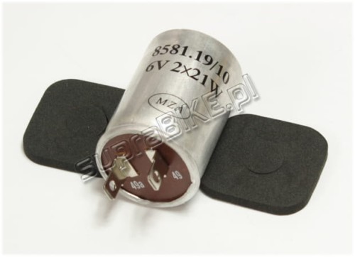 Przerywacz kierunkowskazów 2-wejścia 6V 2x21W /MZA/