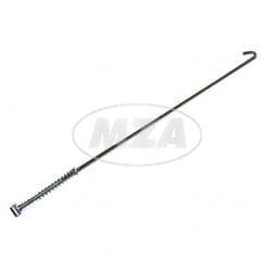 Pręt hamulca MZ ETZ, TS, ES 465mm chrom kpl. /MZA/