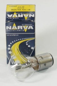 Żarówka 12V 35/35W S2 /BA20D/ NARVA