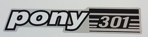 Naklejka ROMET MOTORYNKA PONY 301 osłony łańcucha