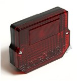 Lampa tył SIMSON, ETZ prostokątna czerwona