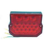 Lampa tył SIMSON, ETZ prostokątna czerwona LED