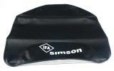 Pokrowiec siedzenia SIMSON KR51/1, SR4-2 gładki czarny /MZA/
